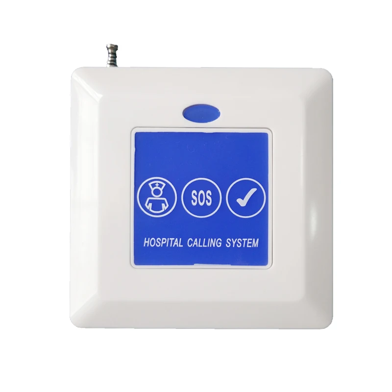 Ycall Wireless Hospital Nurse Call System Wireless SOS Call Button Nurse Call Alert Patient Help System for Home Elderly