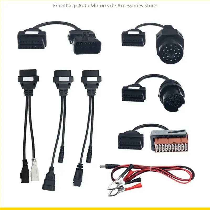 SZCH OBDI à OBDII Set 8 câbles pour l diagnostique