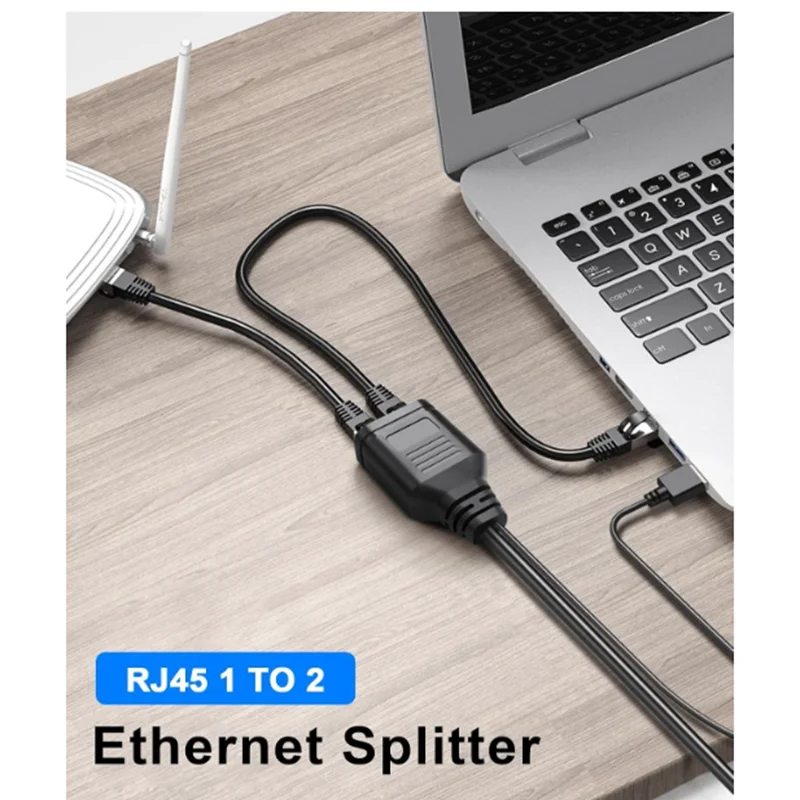 Ethernet Splitter 1 to 3 1 to2  1 to 4 Internet Ethernet Switcher CAT6  RJ45 Female Networks Divider Adapter Converter 1000Mbps