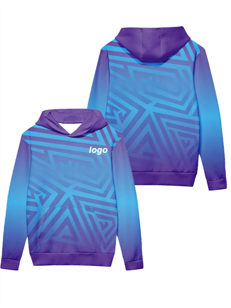 

DIY Custom Logo Long Sleeve Hoodie For Men Fashion Casual Personality Training Team Uniform Autumn Winter Outdoor Sports Clothes