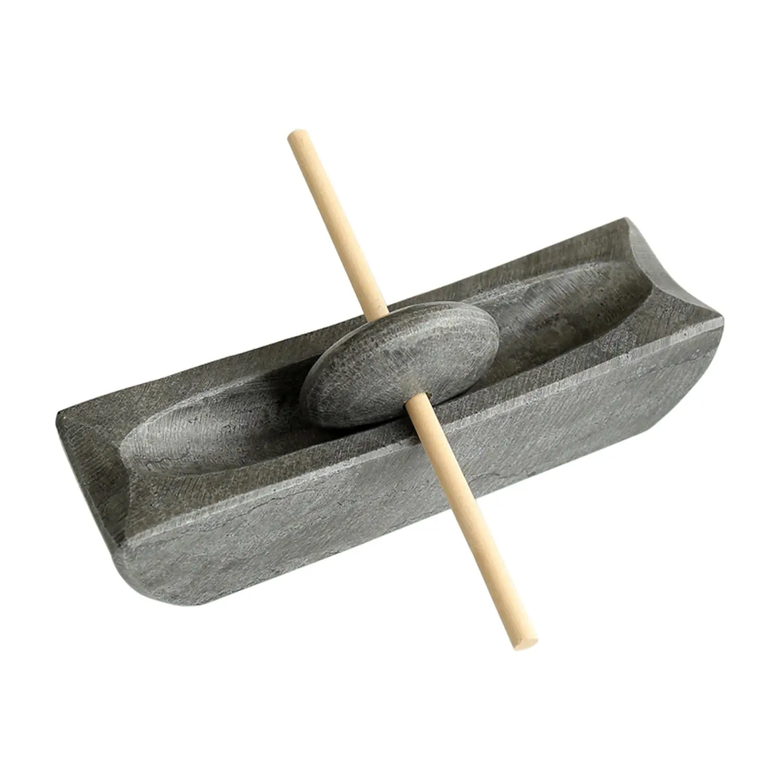 Mortar and Pestle Set Roller Tea Cake Grinding Seasoning Mill for Crushing