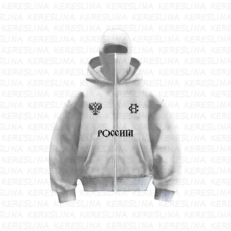 Y2K new fashion Double hoodie design Hoodie Jacket Hip Hop street zipper hoodie for men Gothic Harajuku sweatshirt for women