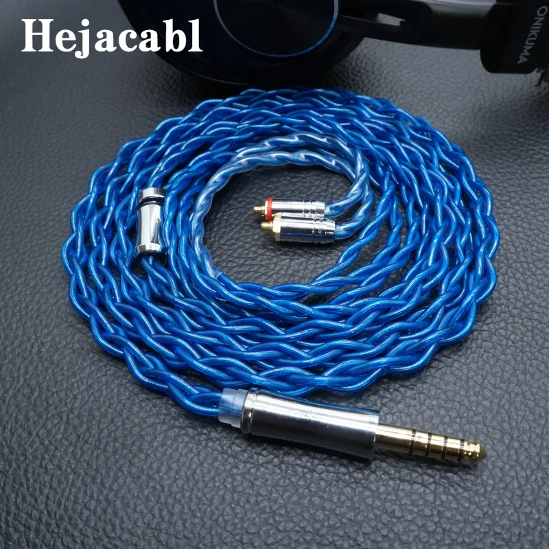

4 Core OCC Copper 4.4mm Balanced MMCX 0.78 2Pin QDC KZ HiFi IEM Earphone Upgrade Cable Audiophile Replacement Wire