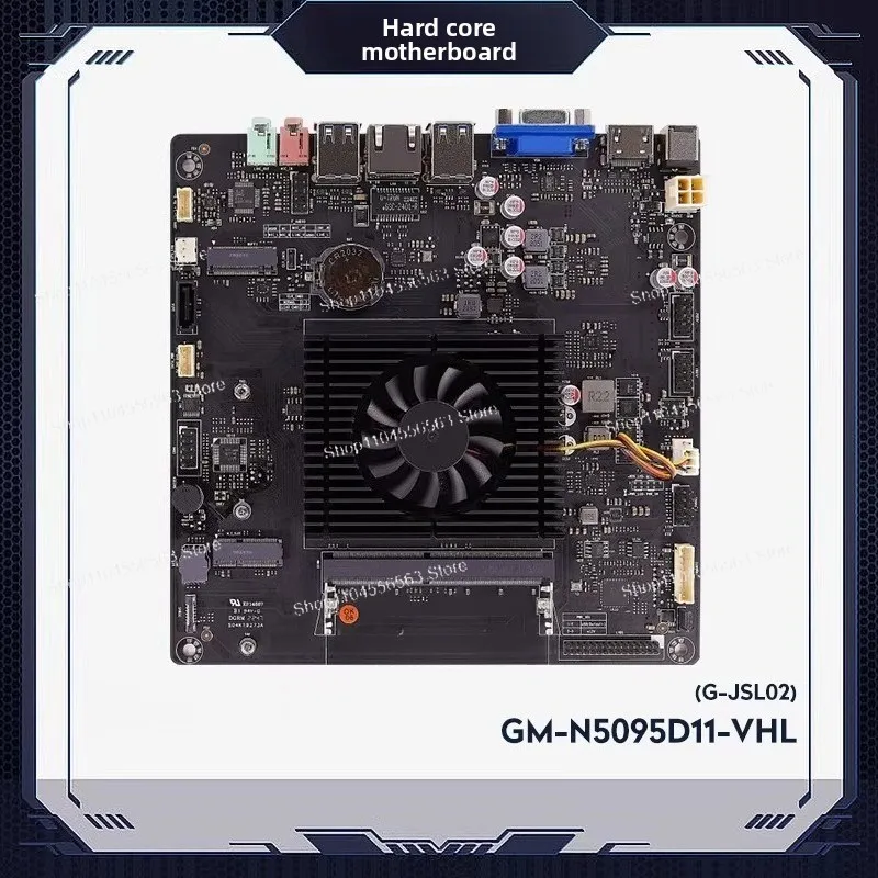 New N5095 mini main board 11th generation Celeron quad-core ultra-thin all-in-one machine main board supports M2 industrial