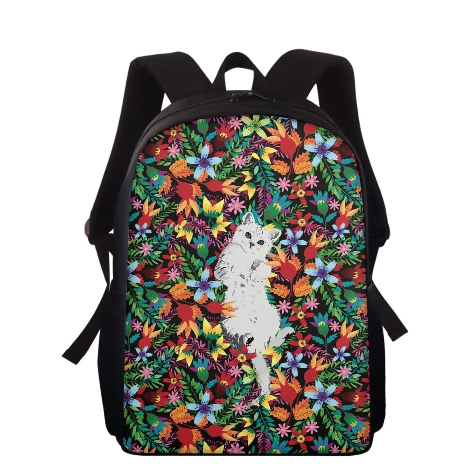 Mochilas de ginástica multifuncionais para estudantes universitários, presentes de volta à escola, borboleta, flor, meninas, meninos, caminhadas