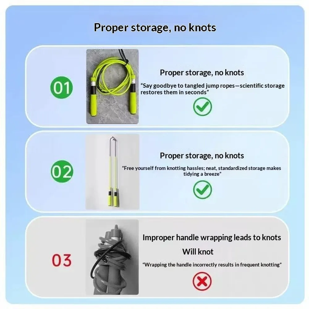 Adjustable Speed Jump Rope for Kids Students Exam Training Fitness Sports Equipment Durable
