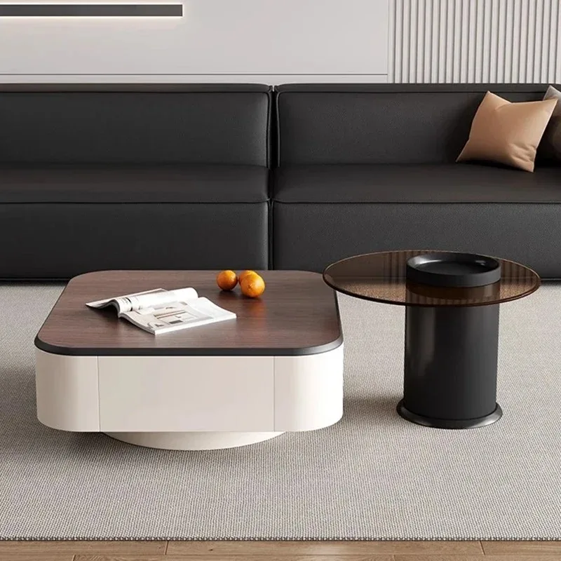 Aesthetic Design Coffee Table Luxury Nordic Premium Display Clear Coffee Tables Modern Living Room Couchtisch Salon Furniture