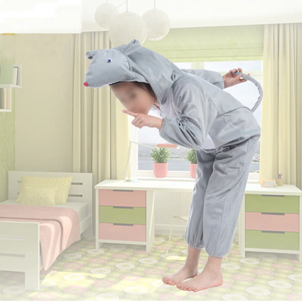 

'S Rat Costume Animal Costumes For Halloween Cosplay Warm Loose Fit Easy Wear Adorable Design