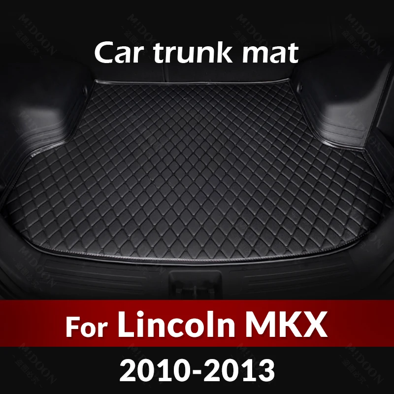 Car Trunk Mat For Lincoln MKX 2010 2011 2012 2013 Custom Car Accessories Auto Interior Decoration