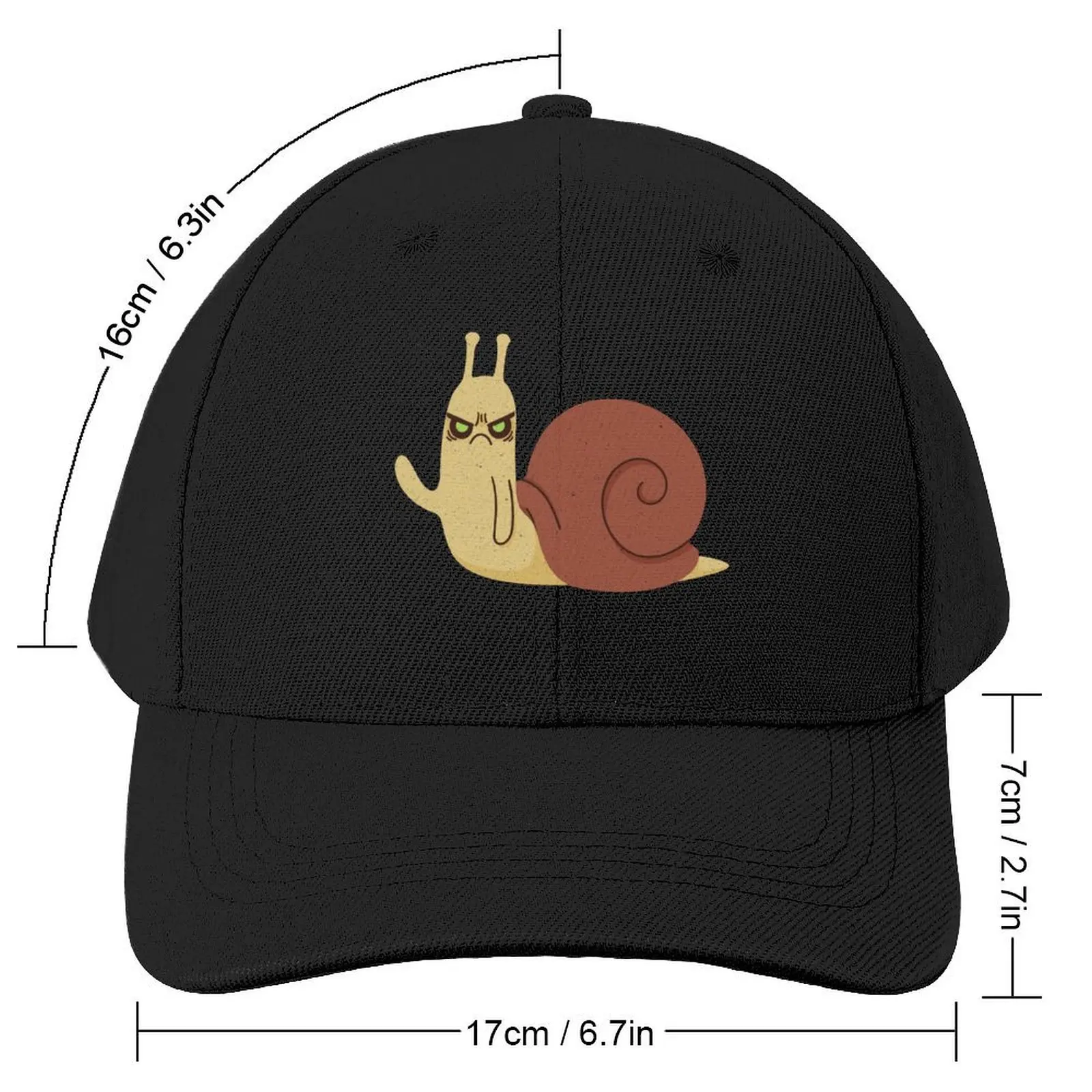 Possessed snail Baseball Cap Military Tactical Cap Uv Protection Solar Hat Baseball For Men Women's