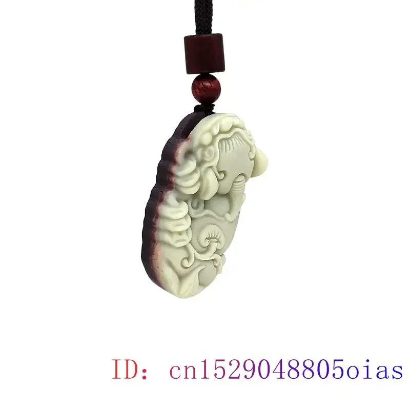 Jade Pixiu Pendant Fashion Natural Vintage Necklace Tiger Real Stone Pendants Jewelry Talismans Carved Gift Man Luxury Men