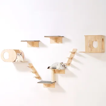 Wall-Mounted Cat Shelves & Perches 1