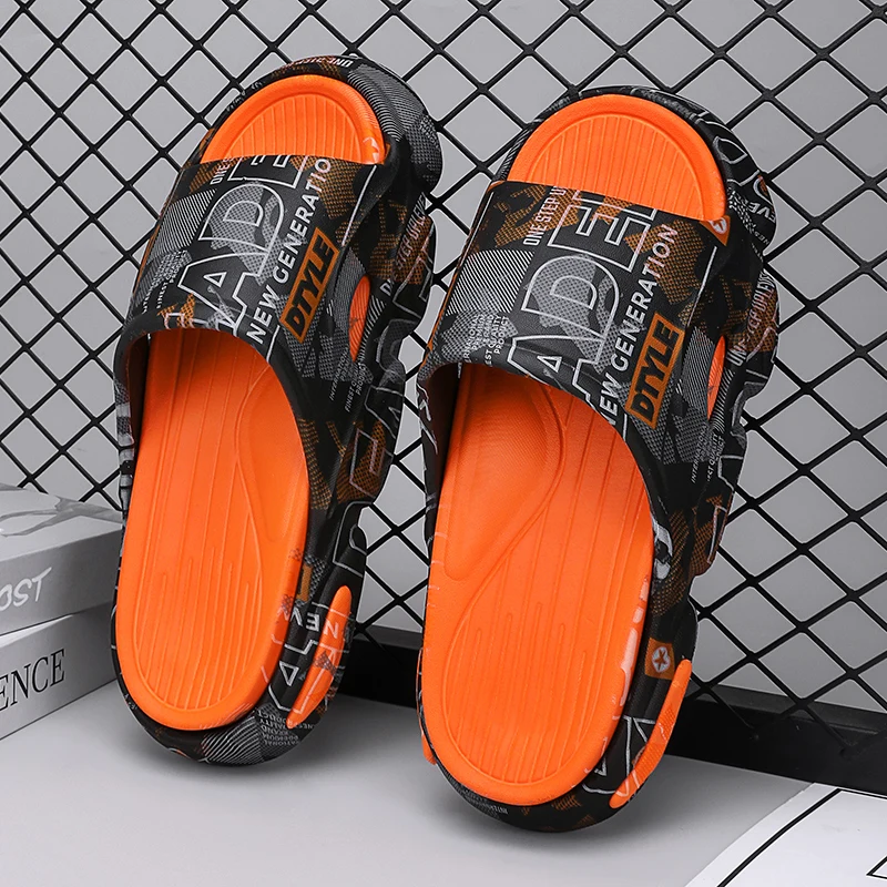 

Men's Slippers Soft, Comfy, Non-slip Cloud Slippers, Easy to Clean, Shower, Swimming, Beach, Indoor and Outdoor Slides