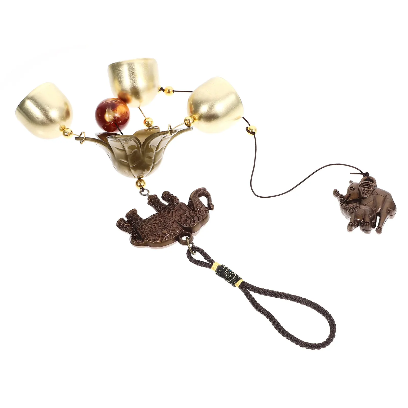 Vintage Metal Wind Chime Door Bell Hanging Decor for Front Back Entrance Wall Home Office Patio Garden Aesthetic Retro