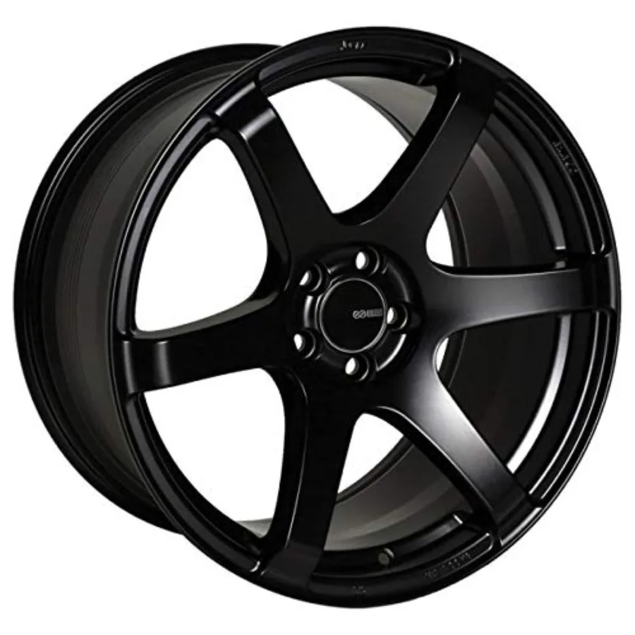 

T6S Black 18x8 +45 5x114.3 Rim for SUV with Lightweight Alloy Design and Matte Finish