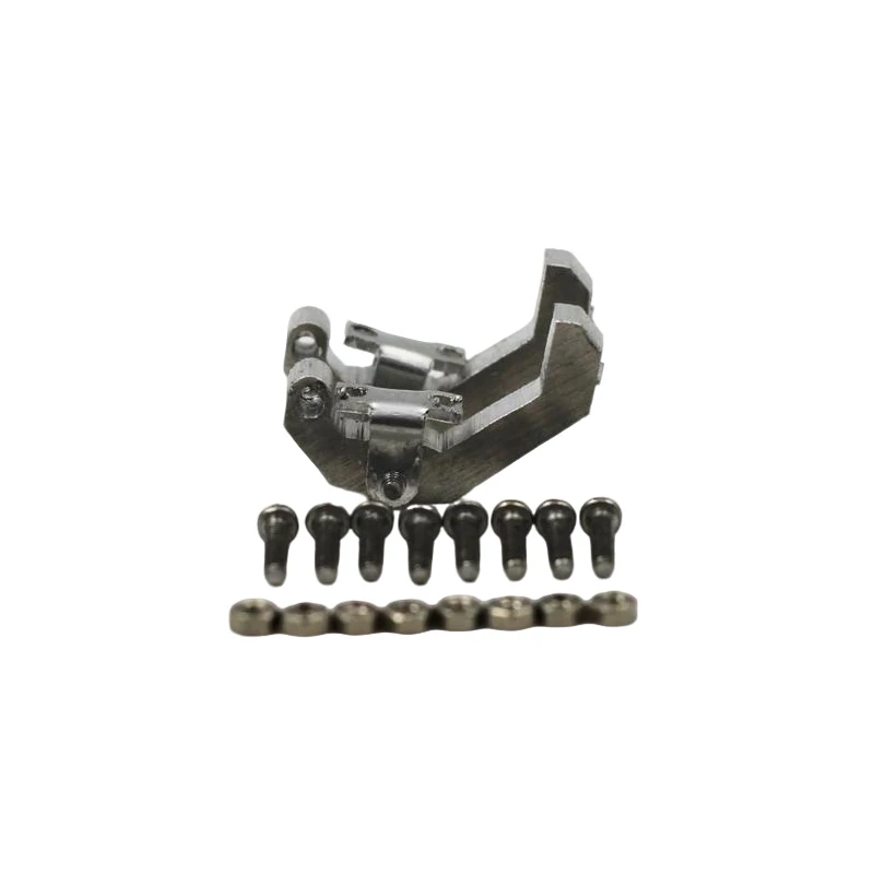 1Set 1/24 Scale High-Simulation Automatic Tail Hook Aluminum Alloy Modified Assembly Accessories for Muck/Dump Truck Model