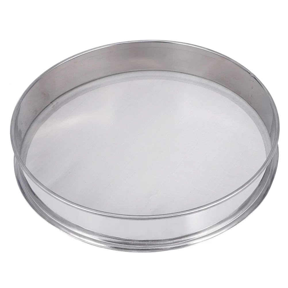 

Stainless Steel Sieve Sifter Screen for Gardening Baking Powder Fine Mesh Pollen Vibrating Kitchen Tool Reusable
