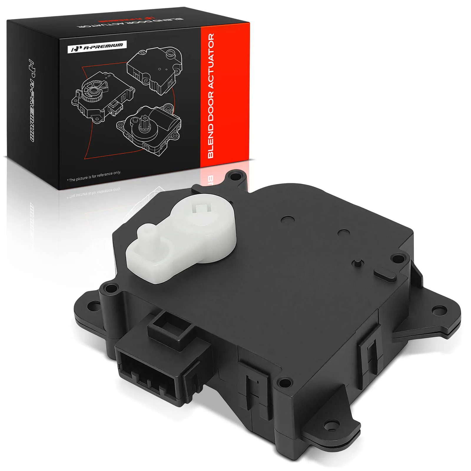 A-Premium HVAC Recirculation Door Actuator for Honda Accord 2010-2012 Accord Crosstour 2010-2011
