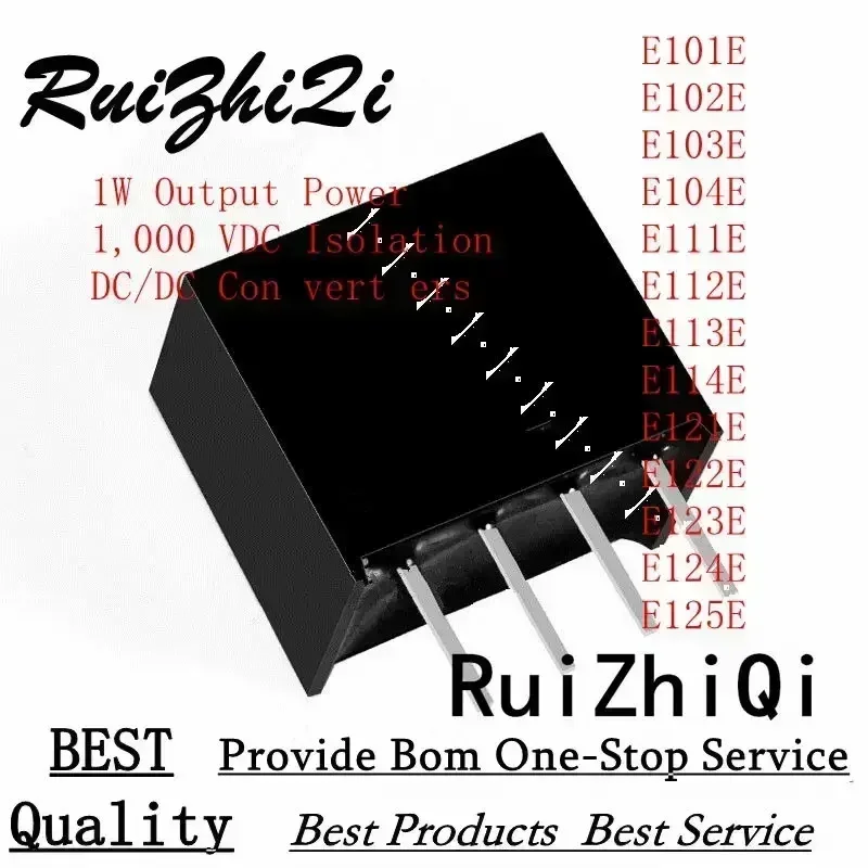 10PCS/LOT E101E E102E E103E E104E E111E E112E E113E E114E E121E E122E E123E E124E E125E 1W OUTPUT POWER 1000VDC CONVERTERS