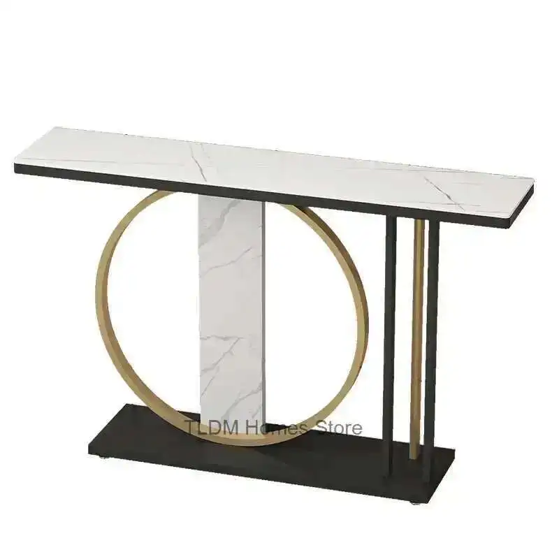 

Light Luxury Console Tables Against The Wall Italian Entry Door Living Room Console Table Hallway Cabinet Entrance Furniture