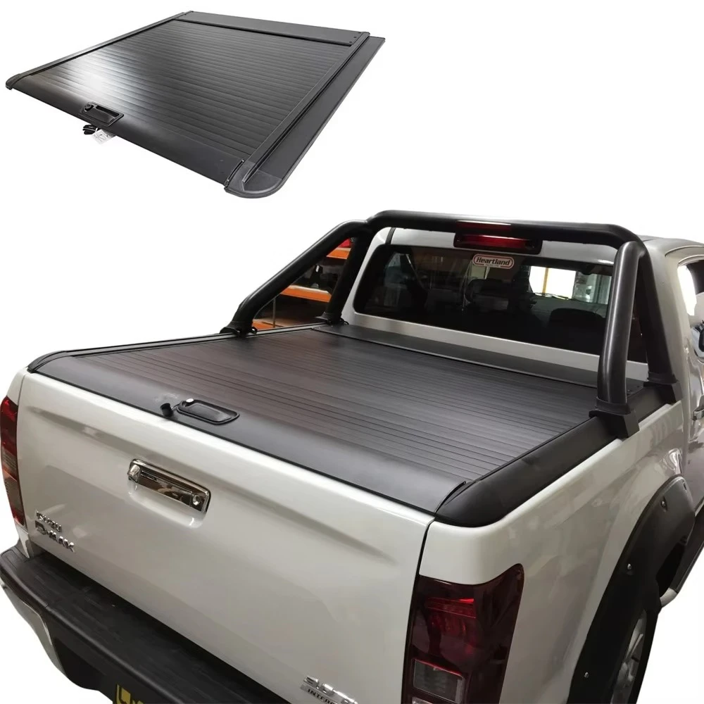 EXTREME Cheap Price Pickup Truck Bed Cover Roller Lid Manual Hard Retractable Tonneau Cover for Isuzu DMAX