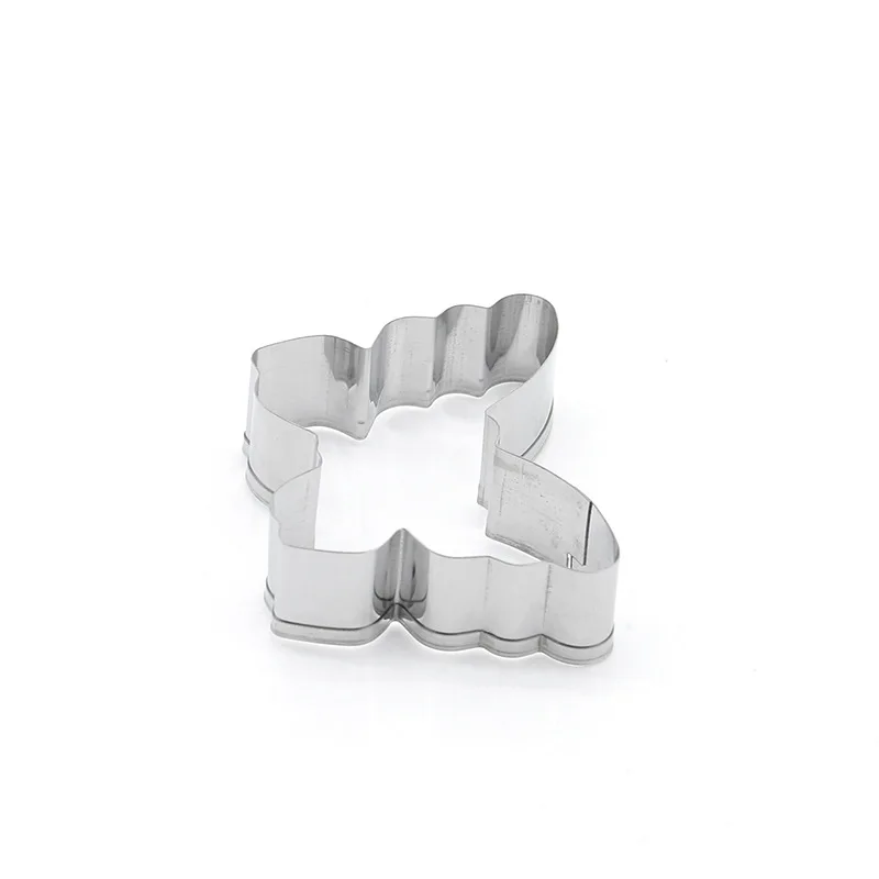 Butterfly Cookie Cutter Stainless Steel Biscuit Knife Baking Fruit Kitchen Mold Embossing Printing Cookie Stamp