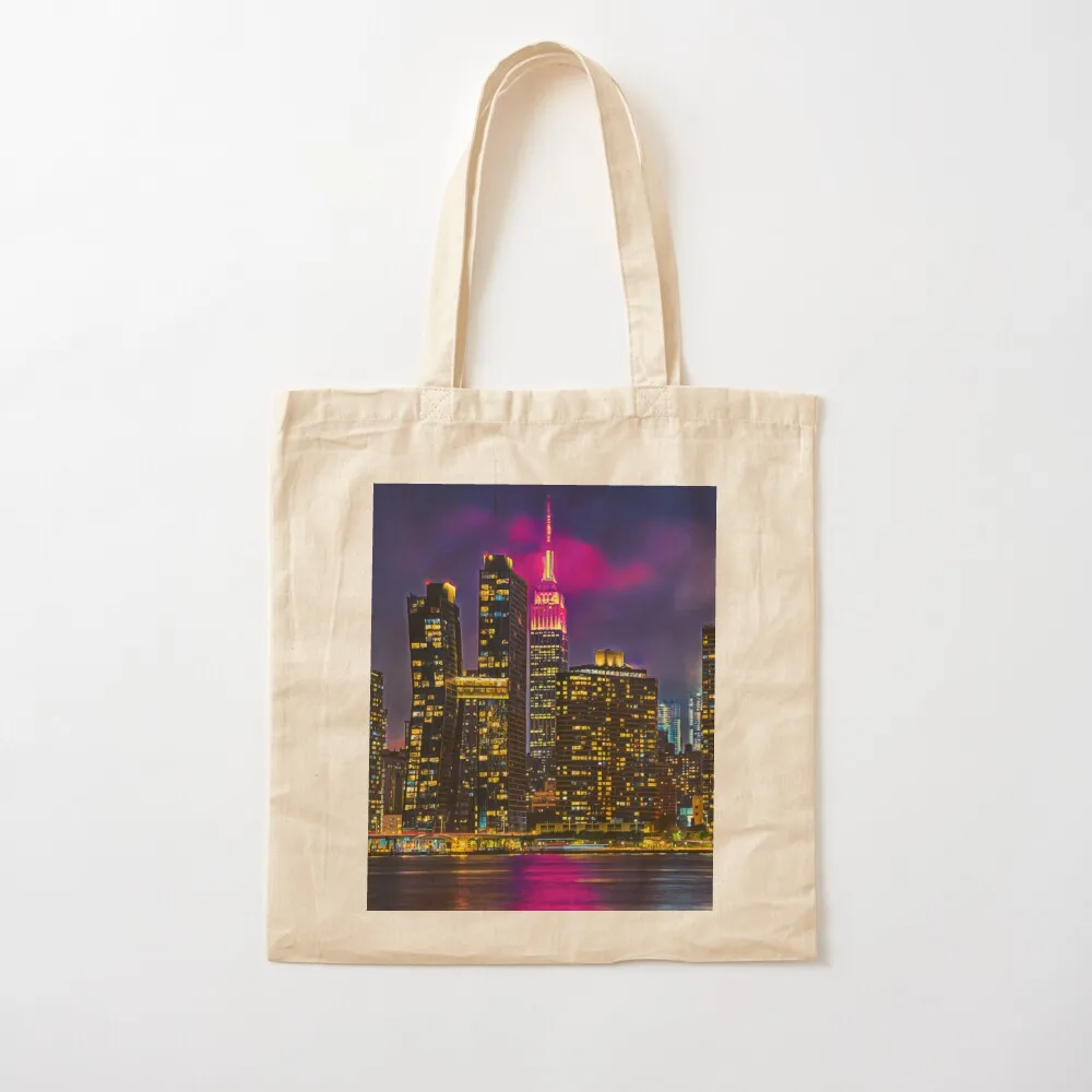 NYC at Night Tote Bag Custom bag the tote bag cute tote