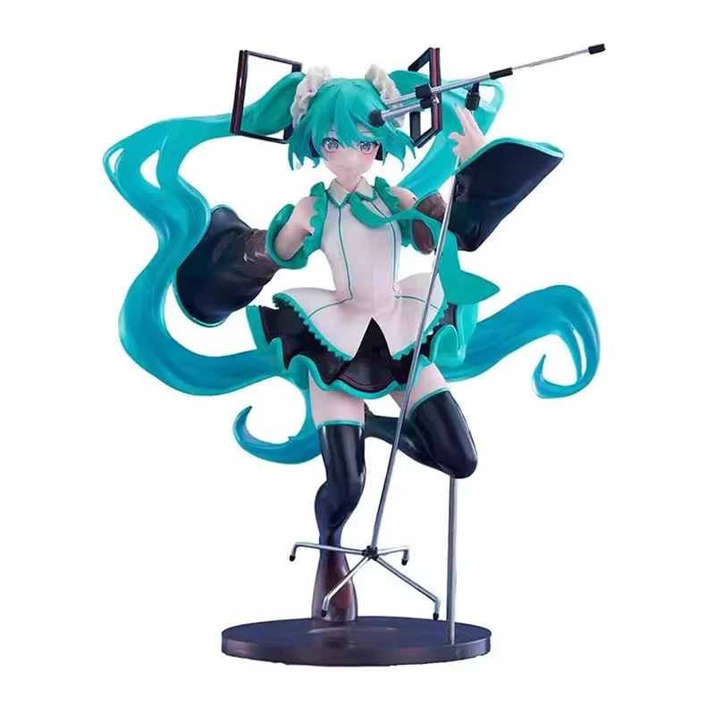 Original Amp Vocaloid Hatsune Miku Figure Miku Birthday 2023 Ver. 16th Anniversary Artist Figurine Anime Ornament Toy Gift