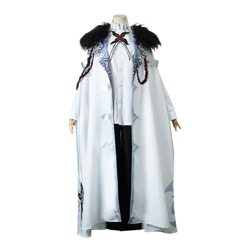 Game Anime Genshin Impact Fatui The Knave Arlecchino cosplay cloak halloween clothes Uniform New Skin