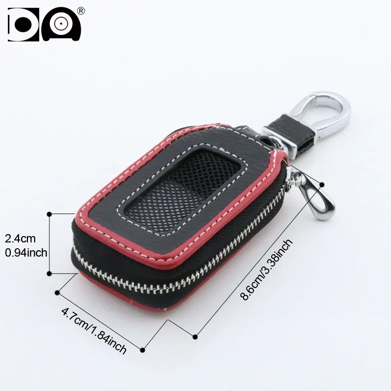 3 Pcs Universal Car Key Wallet Case Bag Holder for Subaru Exiga Outback Forester Impreza Legacy