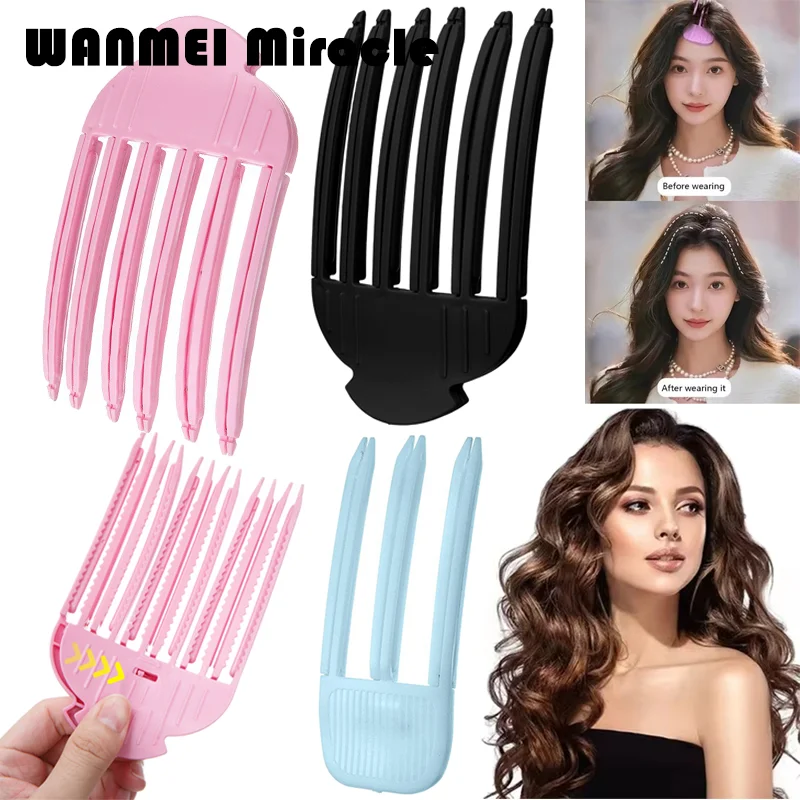 

Korean New Heatless Hair Care Roots Natural Fluffy Hair Clip No Heat Hair Curler Styling DIY Hair Styling Fluffiness Tool Set