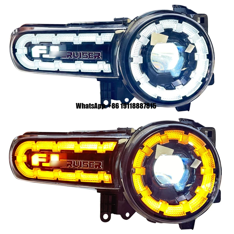 

High Quality and Durable LED Headlights for FJ Cruiser Headlights and Headlights Integrated White Light