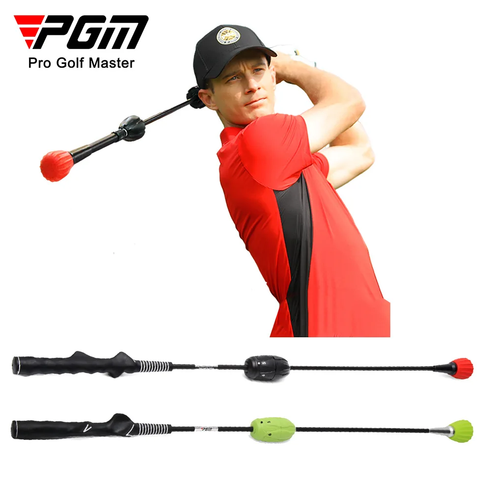 

PGM Golf Sound Swing Stick Adjustable 6-Road Pre-Match Warm-Up Swing Trainer Beginner Supplies HGB016