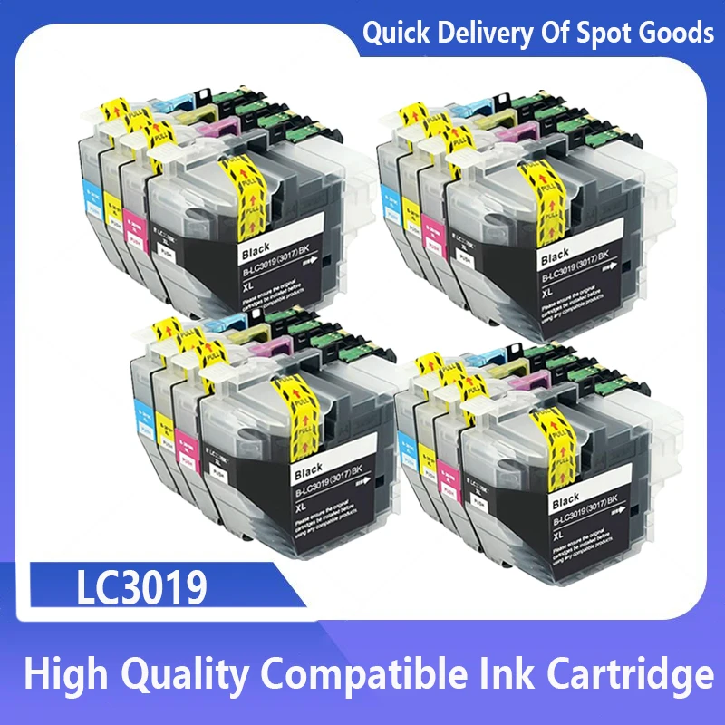 Cartucho de tinta LC3019XL, LC3019, LC3017, para impresora Brother MFC-J5330DW, MFC-J6530DW, MFC-J6730DW