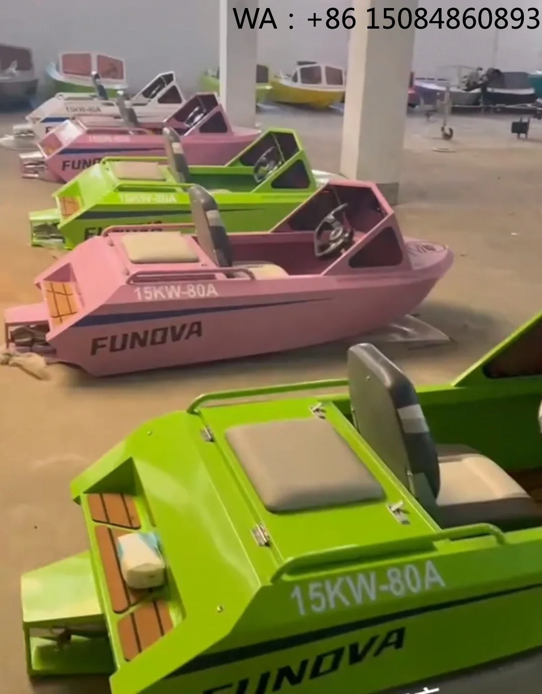 High Speed Jet Car Style Mini Kart Boat, Premium Stable Power Component Bring Unique Outdoor Water Surf Experience