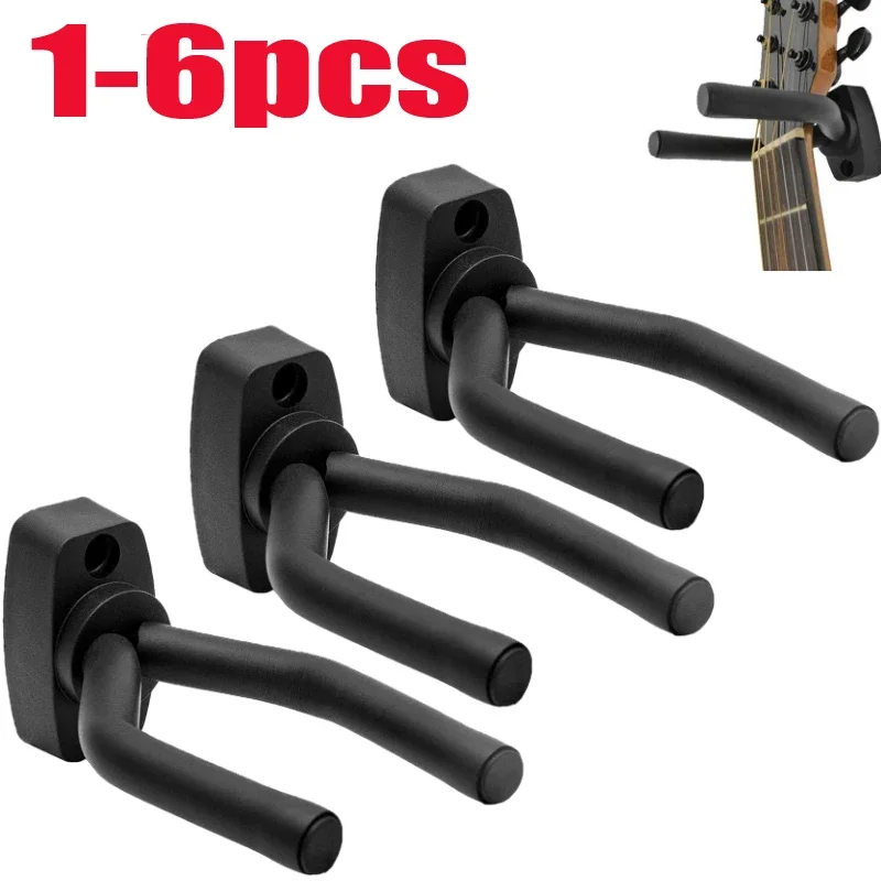 Guitar Hanger Holder Hook Wall for Acoustic Guitar Wall Support Easy To Install with Screws Bass Instrument Guitar Accessories
