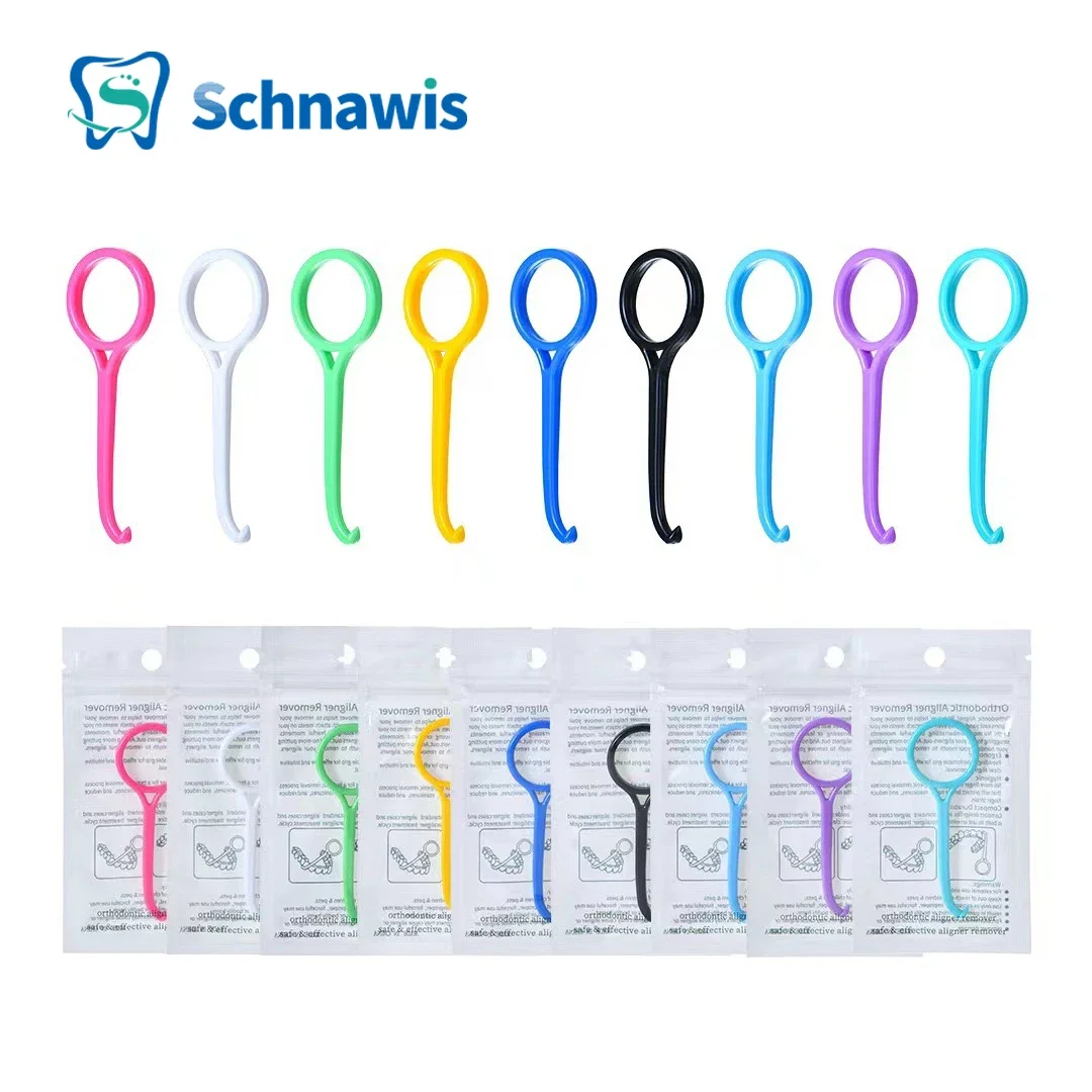 Dental Brace Extractor Removal Tool Hook Orthodontic Aligner Remove Invisible Removable Braces Clear Aligner Oral Care