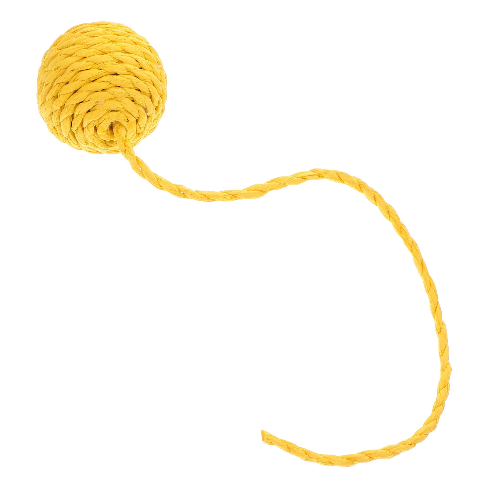 

Tail Paper Rope Ball Replacement Cat Tree Hanging Ball Scratch Post Accessory Interactive Play for Indoor Cats Exercise