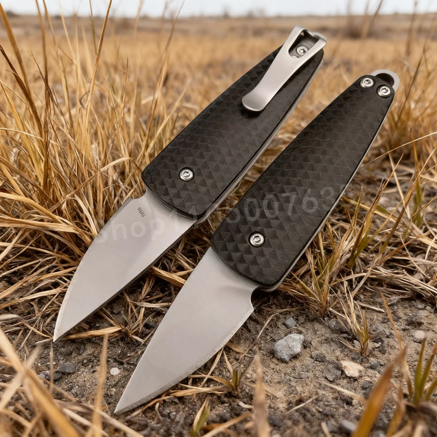 

7086 Мини-нож EDC с лезвием 8Cr13Mov, нейлоновое волокно, ручка, тактический карманный защитный нож EDC, небольшой походный нож, инструмент, мужские подарки