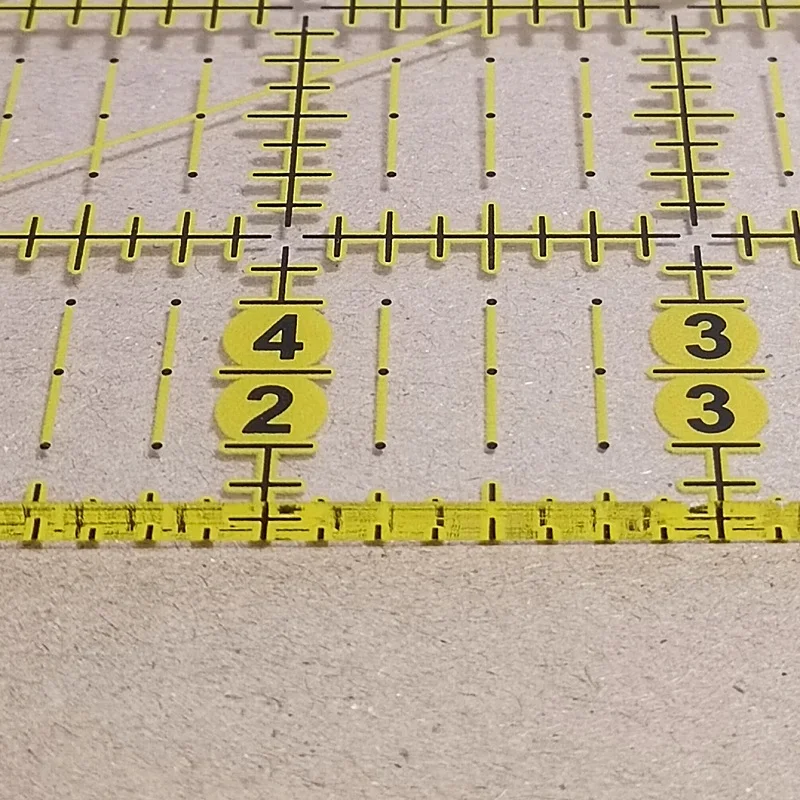 12 Inch Mode Patchwork Acryl Liniaal Naaibenodigdheden Patchwork Quiltsjablonen