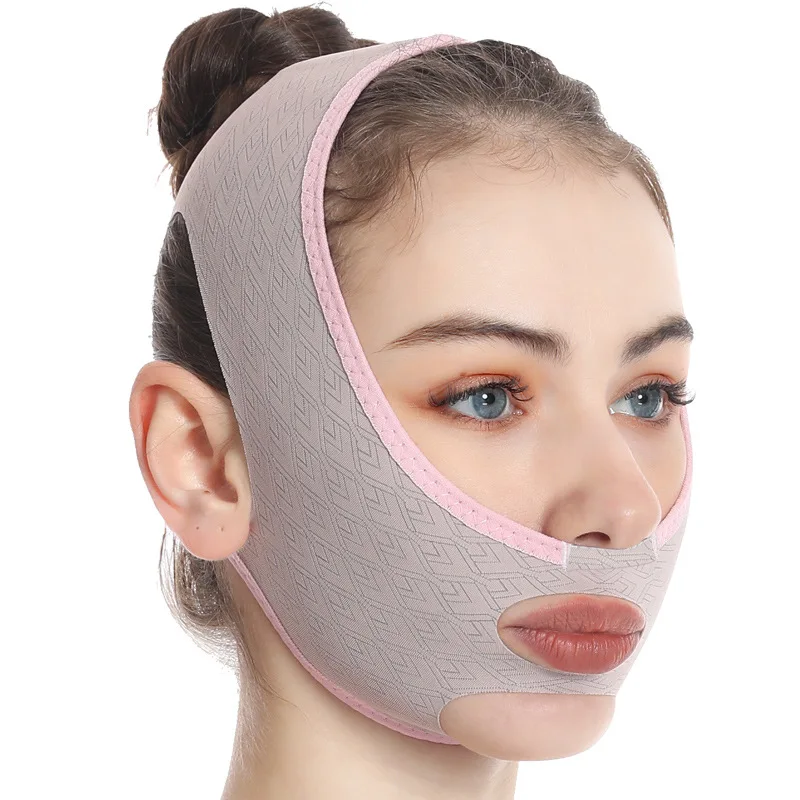 Reusable Face Strap, V Line Mask, Double Chin Reducer, Chin Up Patch, Chin Strap, V Shaped Belt, V Shaped Face Mask for Sagging