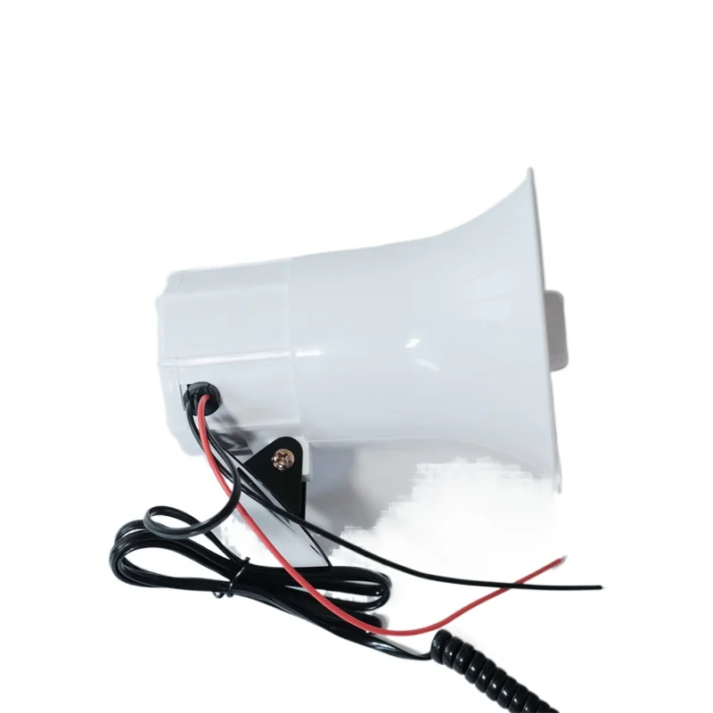 Electric Motorcycle Horn 12V Equipped with Warning Horn Modification, Super Loud Warning Horn, Three Tone and Six Tone