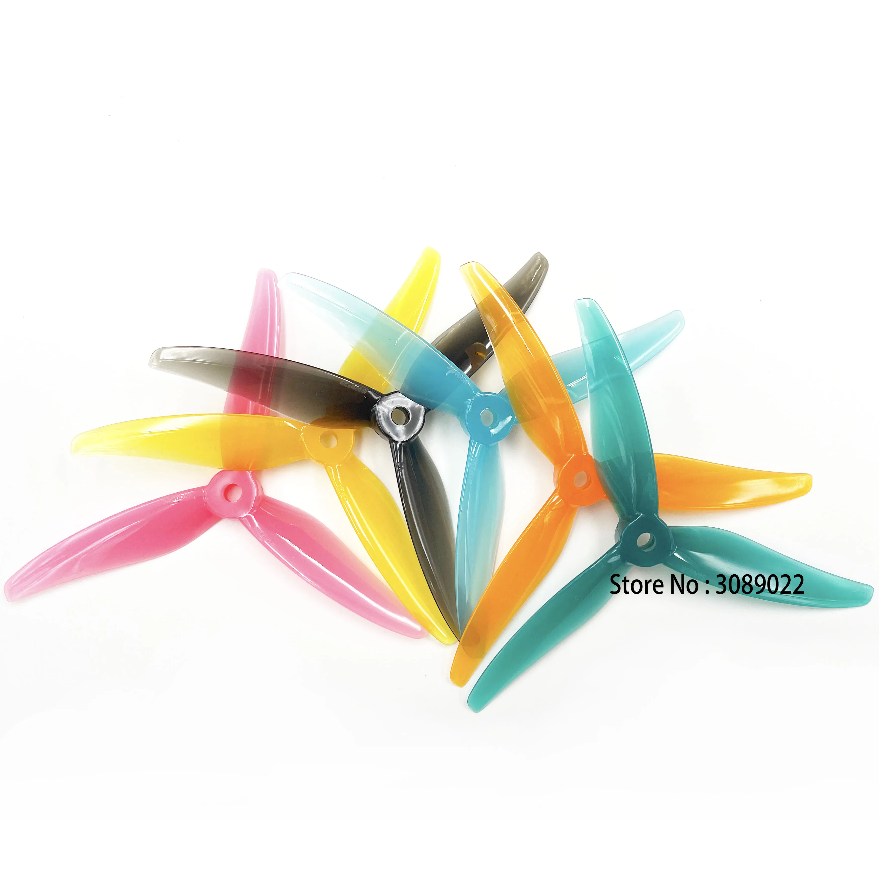 Upgrade Gemfan Hurricane 51466 MCK V2 3-Blade PC Propeller for RC FPV Racing Freestyle 5inch Drones DIY Parts