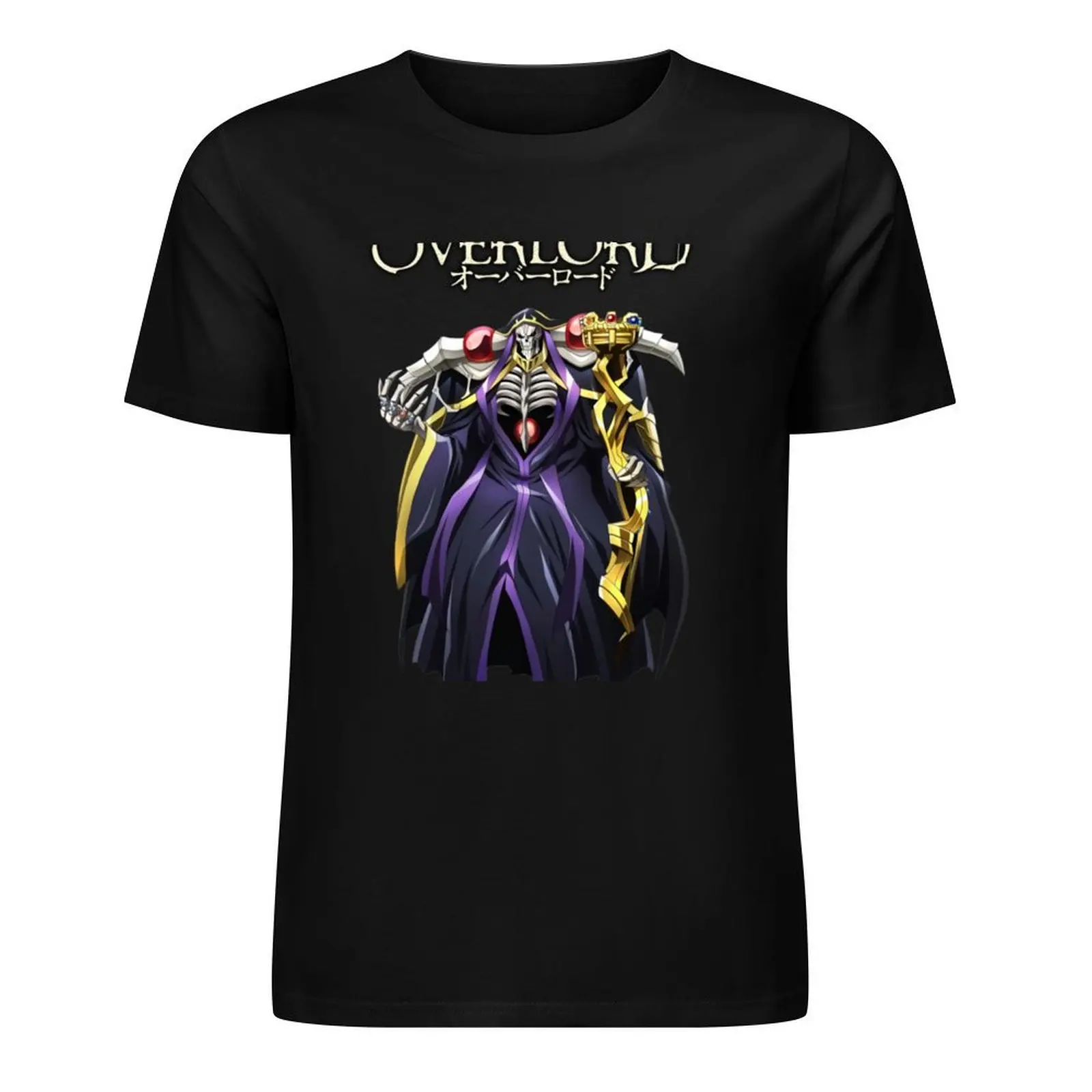 

Ainz Ooal Gown T-Shirt graphic t shirt vintage anime clothes korean fashion man t shirt fitted t shirts for men