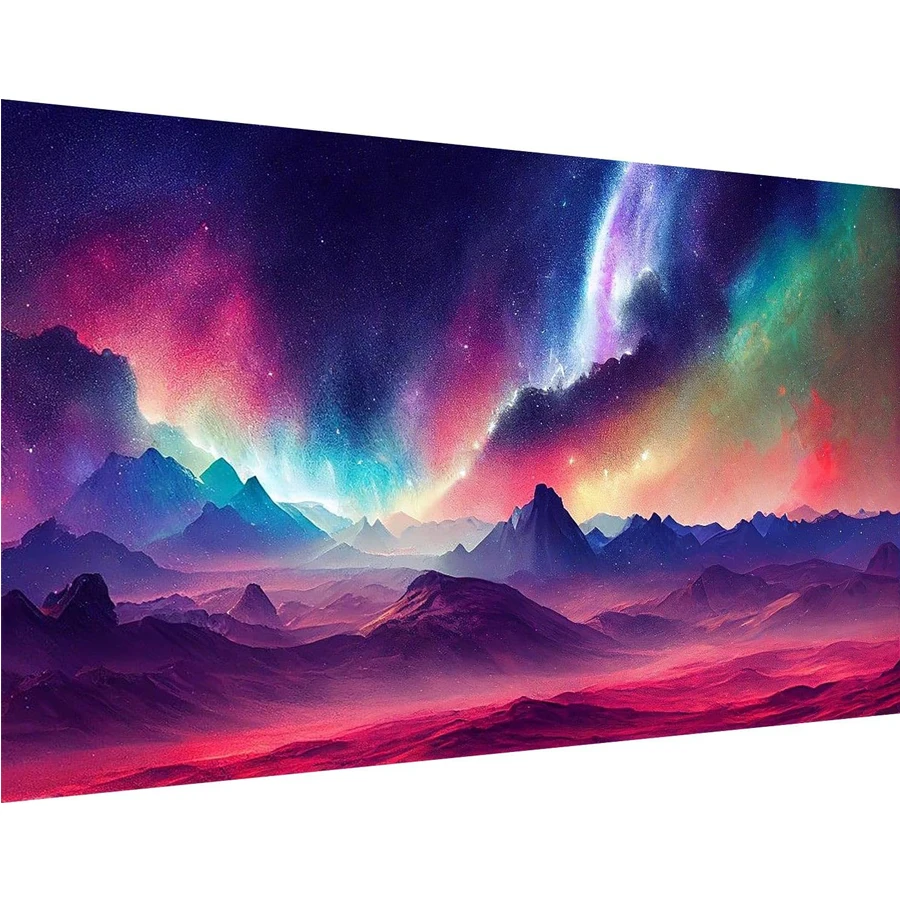 Aurora Diamond Painting Kit Diamond Painting Colorful Aurora Scenery Rhinestone Pictures 5D Full Drill Diamond Embroidery decor