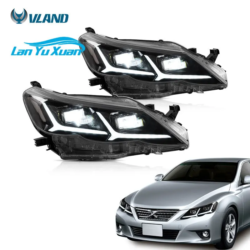 

Vland Factory for Car Headlight Head Light 2010 2011 2012 2013 LED Front Lamp Wholesale Price for REIZ MARK X