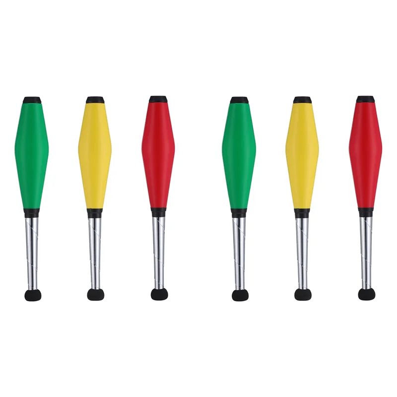 

6 Pcs Juggling Stick Juggling Prop Stage Juggling Sticks Stage Performance Sticks Juggling Clubs Beginner