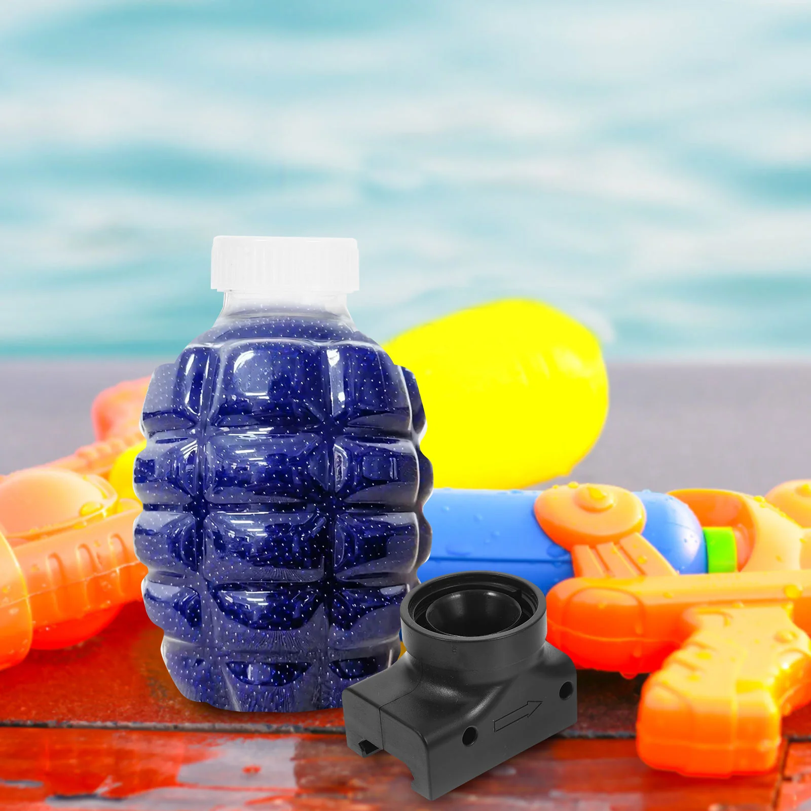 Toy Soft Accessories Storage Bottles Drinking Bead Pineapple Beads Subpackage Empty Small with Caps Travel