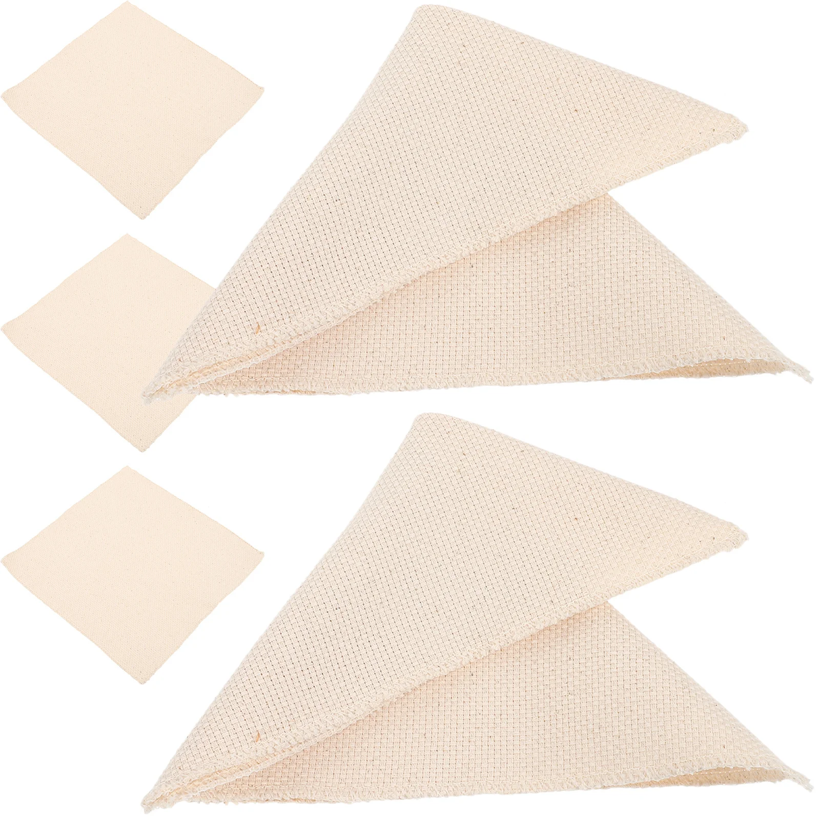 

Cross Stitch Fabric Durable Polyester Cotton Embroidery Gridding Cloth for Sewing Handicraft DIY Embroidery Supplies