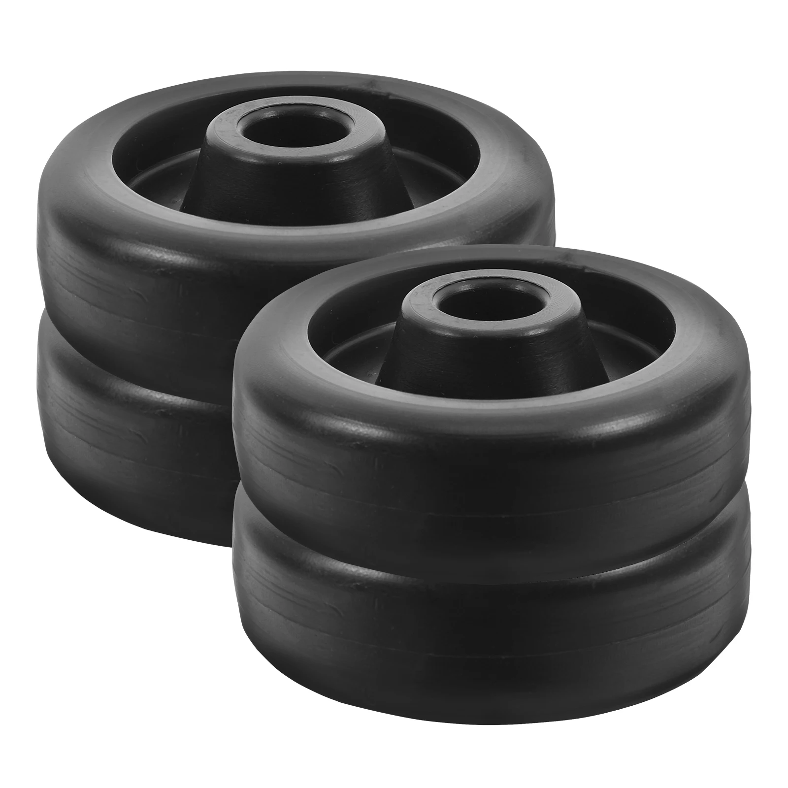 

4pcs Roller Wheel For Fitness Equipment Replacement Wear-Resistant Wheels Compatible With Treadmill Bike Exercise Machine Gym